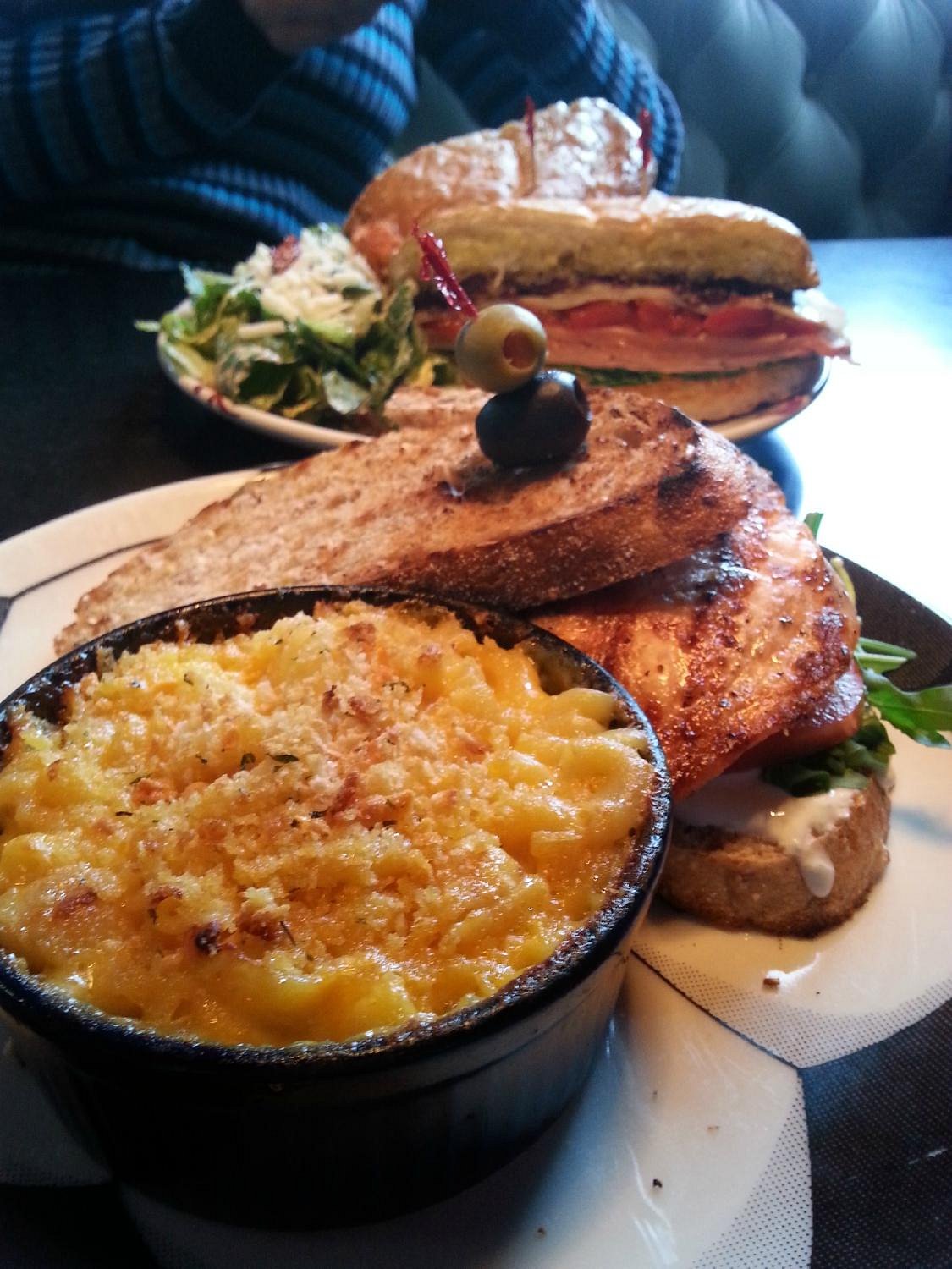 A dish from the Champs kitchen
